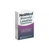 NeilMed Bisacodyl Laxative Suppositories