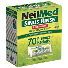 Sinus Rinse 70 Extra Strength Hypertonic Packets