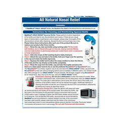 NeilMed Sinus Rinse Nasal Irrigation Bottles 3ct with NeilMed NasaDock Plus Drying Stand