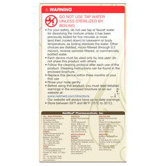 NeilMed NasaFlo Eco Neti Pot with 30 Sinus Rinse Premixed Packets