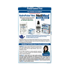 NasaFlo Neti Pot with 60 Packets