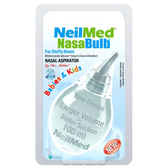 NeilMed NasaBulb Silicone Nasal Aspirator Large 100mL