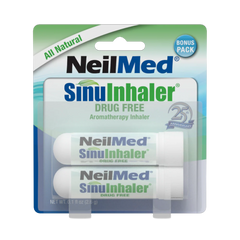 NeilMed SinuInhaler Natural Non Medicated Aromatherapy Inhaler Combo