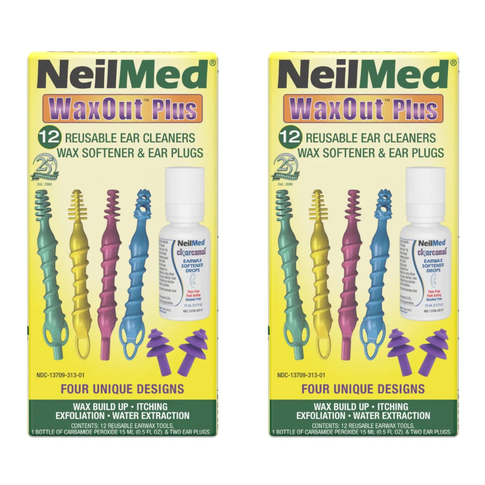 NeilMed WaxOut Plus  (Pack of 2)