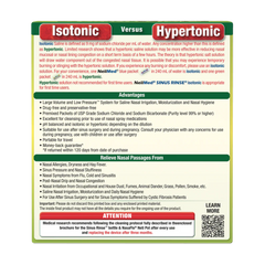 Sinus Rinse 70 Extra Strength Hypertonic Packets